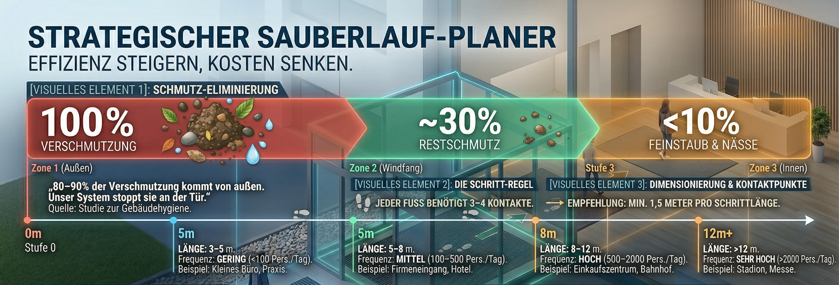Strategischer Sauberlauf-Planer